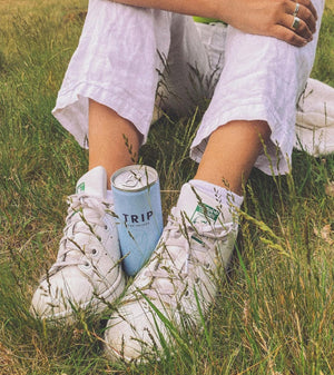 product-featured no-display CBD coffee in grass new