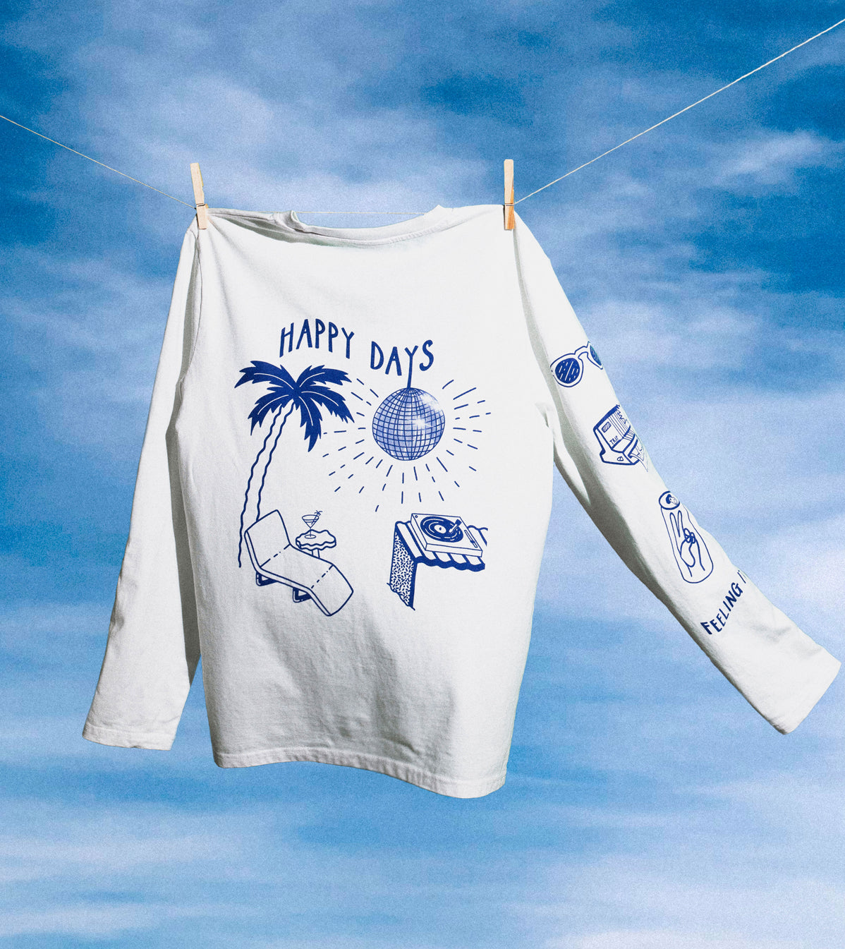 product-featured no-display t-shirt in sky new