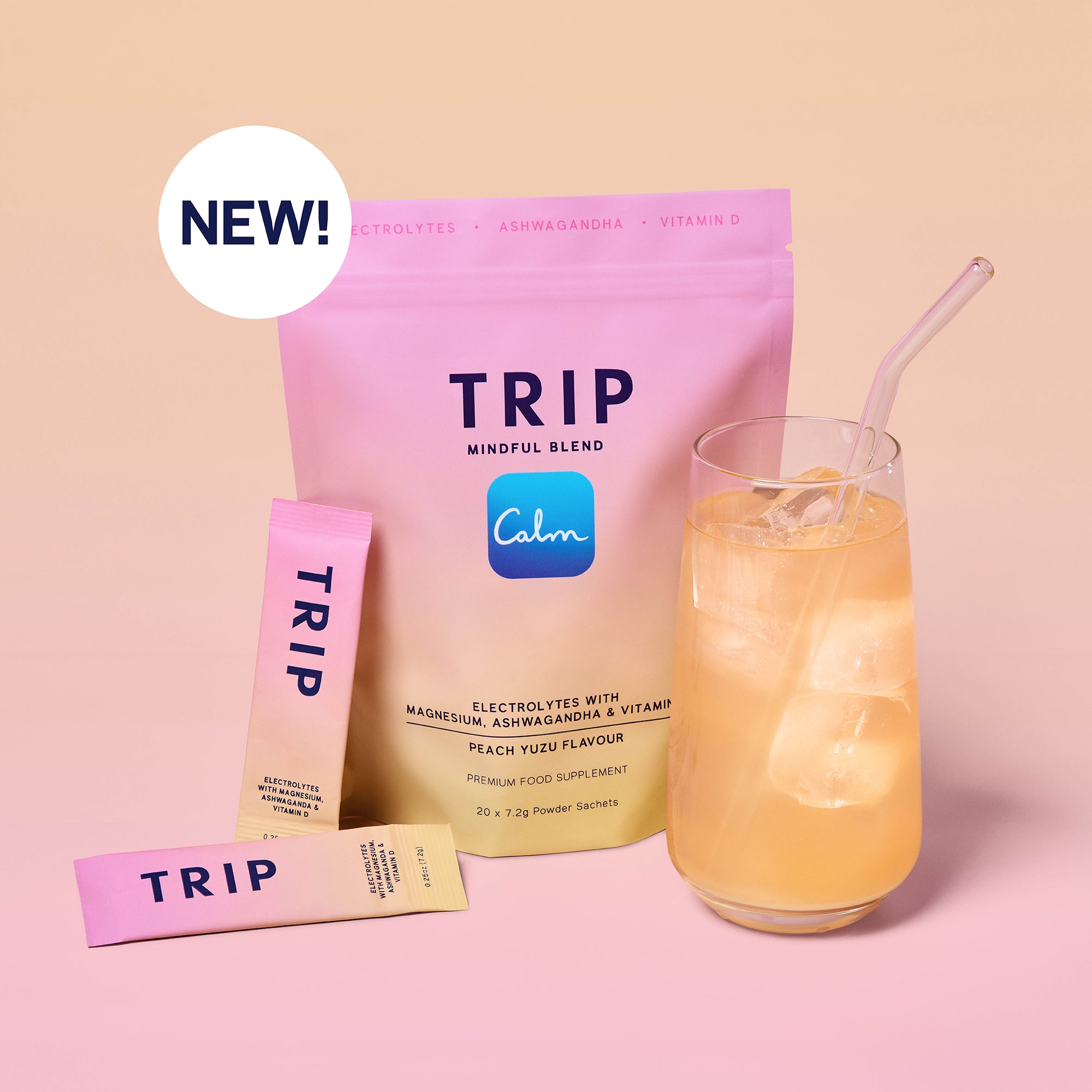 Peach Yuzu Electrolyte Powder