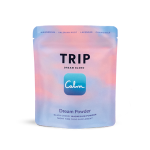 Pack of TRIP Dream Blend Calm Dream Powder on a white background