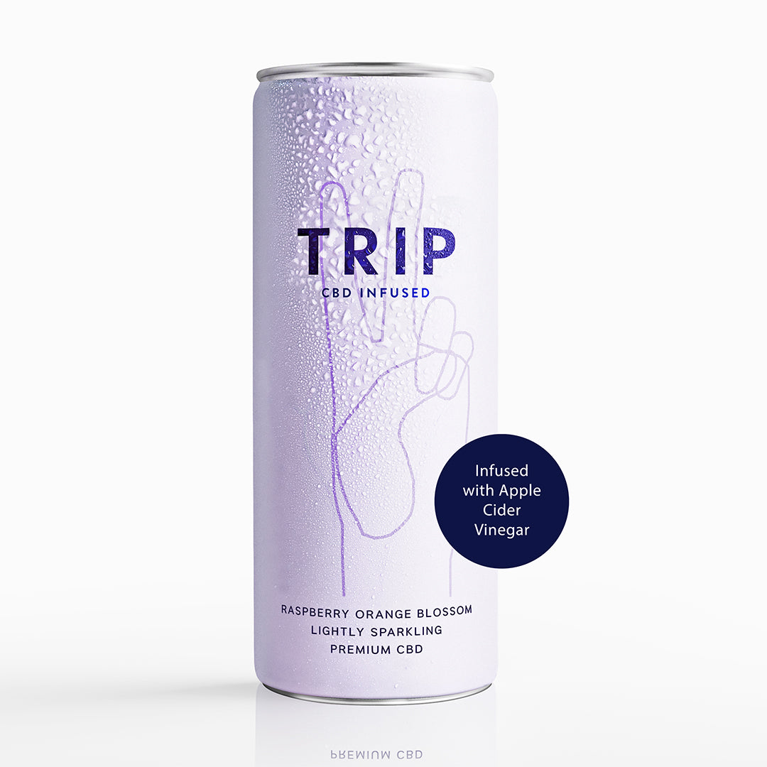 Raspberry Orange Blossom CBD Drink